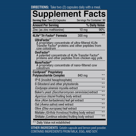4Life® Transfer Factor Plus® Tri-Factor® Formula - Image 2
